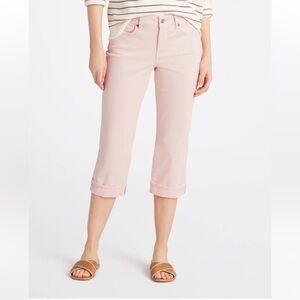 NYDJ Light Pink Cuff Jeans. Size 10